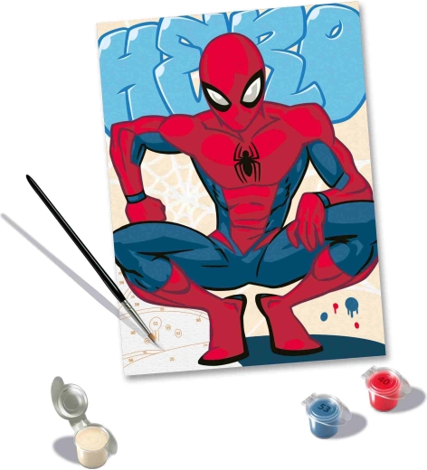 CreArt Spider-man schilderen op nummer