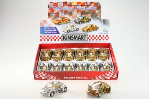 Metalen automodel New Beetle 1:32