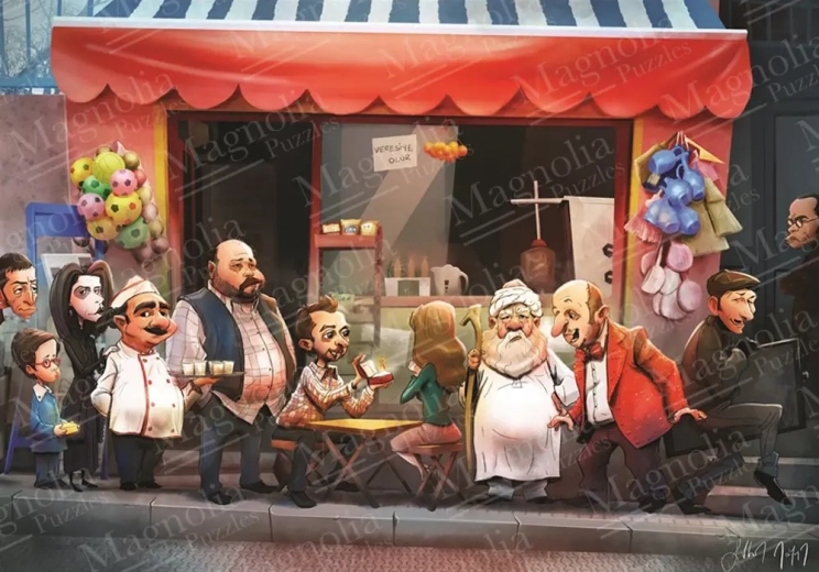 Puzzel Symfonie van Eigenaardigheden 1000 stukjes MAGNOLIA