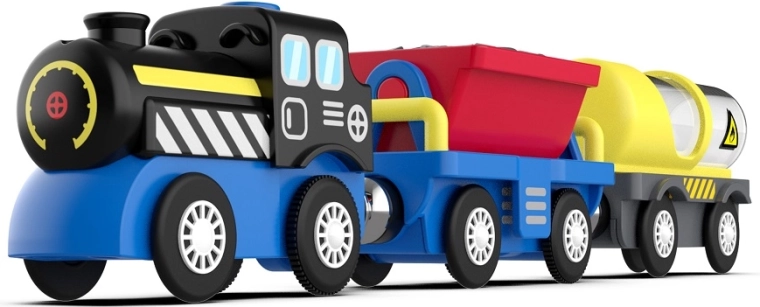 2Kids Toys stoomgoederentrein op batterijen - 1 stuk