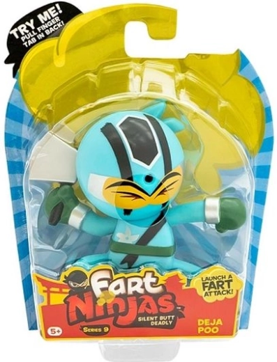 Fart Ninjas Deja Poo – verzamelactiefiguur met geluid