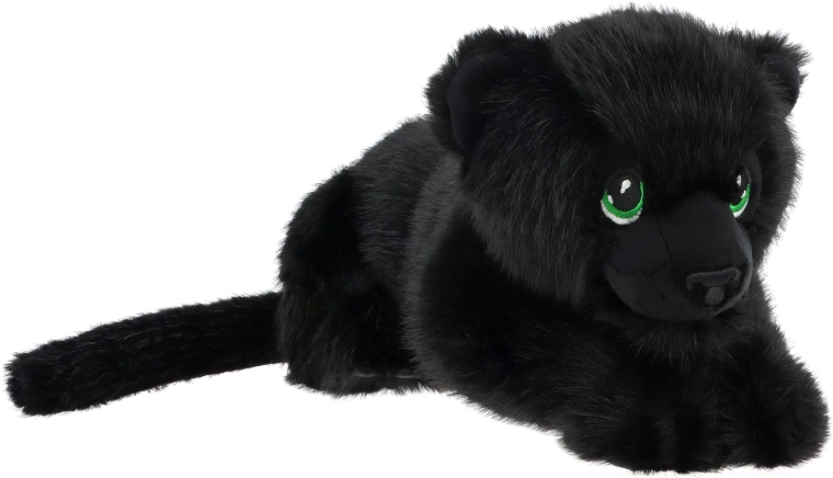 Pluchen zwarte panter Keeleco 25 cm