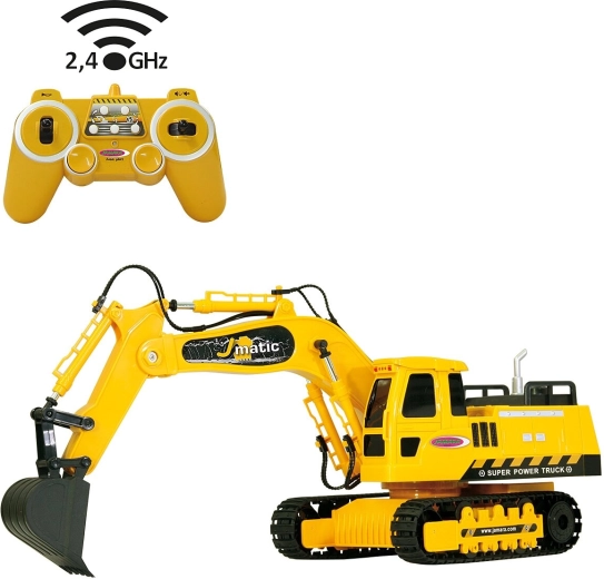 Jamara RC rupsbandgraafmachine J-matic 1:27 2,4 GHz - 1 stuk