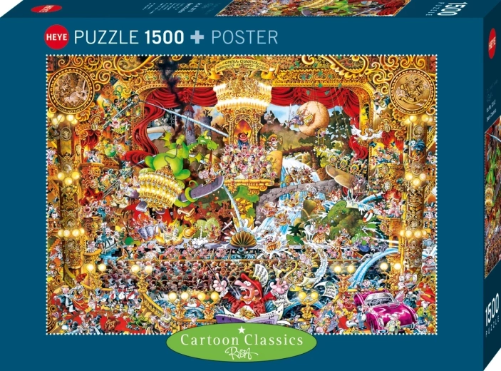 Heye-puzzel Cartoon Classics: Chaotische opera 1500 stukjes