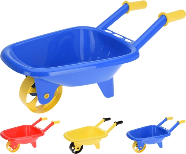 Kinder kruiwagen van kunststof blauw 60 × 25 × 30 cm