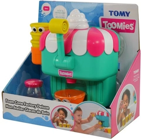 Toomies schuim-ijsfabriek voor in bad