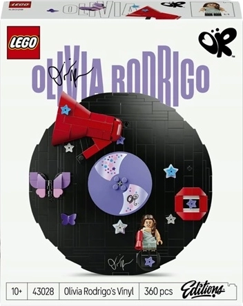 LEGO Editions vinylplaat van Olivia Rodrigo