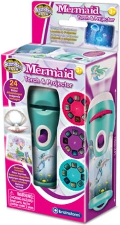 Zaklamp en projector Zeemeerminnen voor kinderen