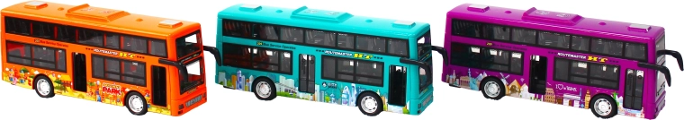 Dubbeldekkerbus met licht en geluid Sparkys