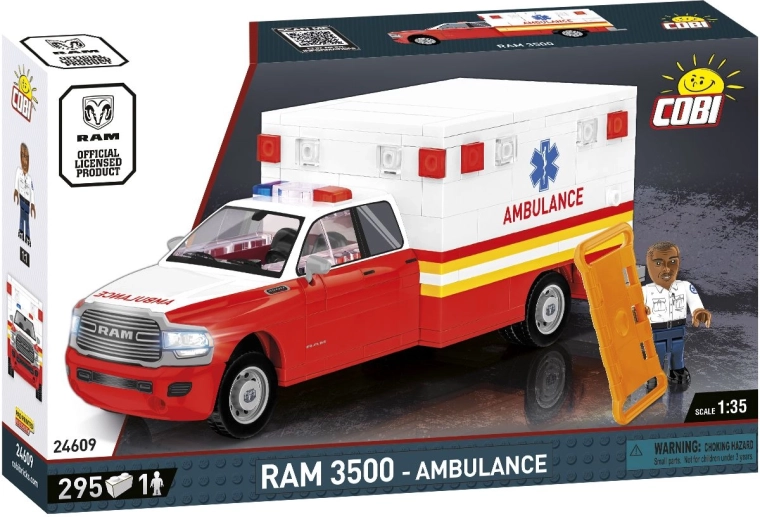 Cobi RAM 3500 ambulance 1:35 (295 stenen)