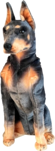 Pluchen dobermann DUBI 65 cm