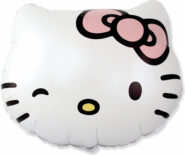 Folieballon HELLO KITTY hoofd 24"
