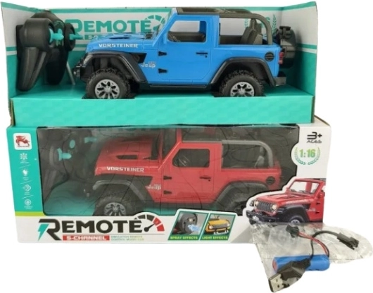 Terrein-RC-auto met accessoires - 1 stuk