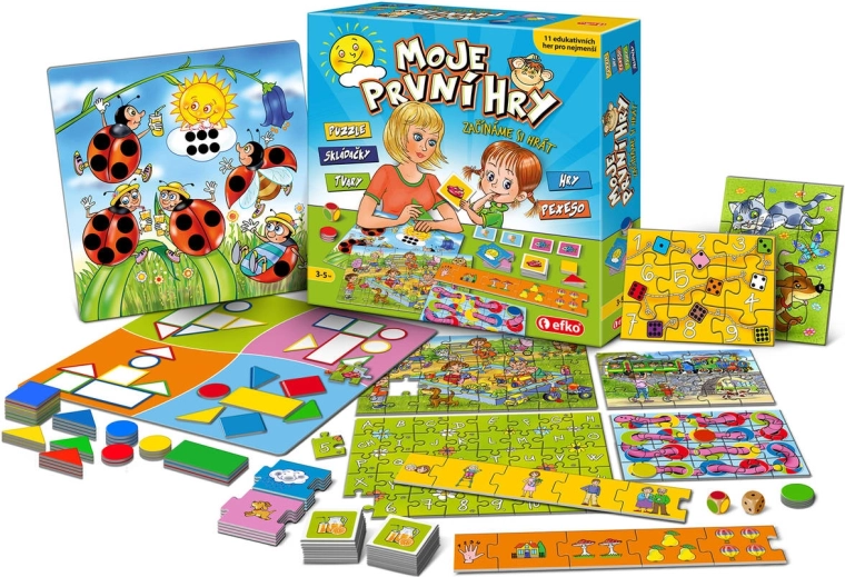 Efko Mijn eerste spelletjes – spelverzameling voor de allerkleinste kinderen