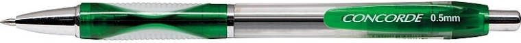 Gelpen Concorde Fortuna met groene inkt 0,5 mm
