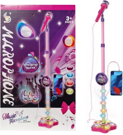 Microfoon met licht en geluid