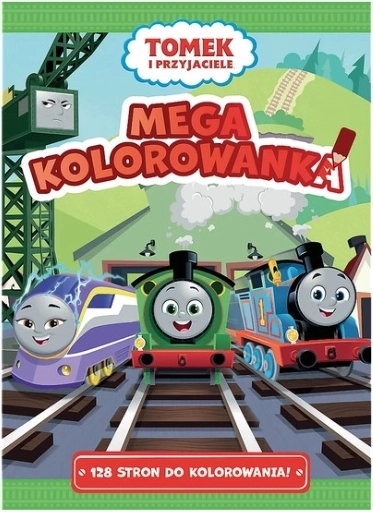 Tomek en Vrienden (Thomas & Friends) mega kleurboek voor kinderen