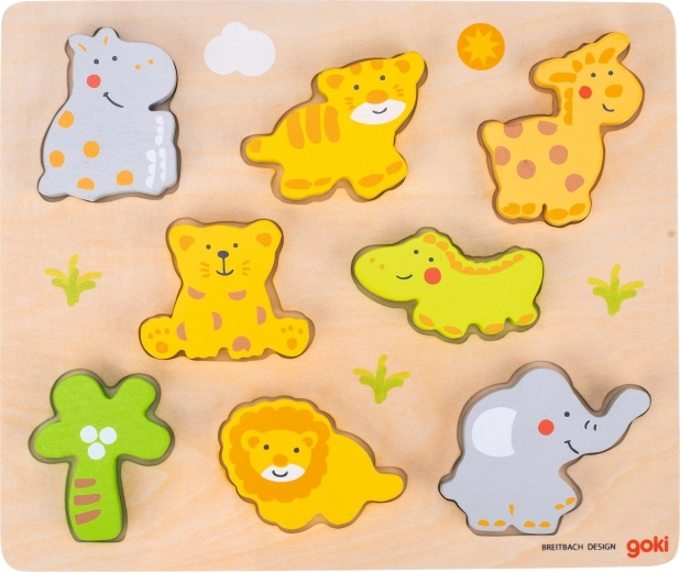 Puzzel wilde dieren