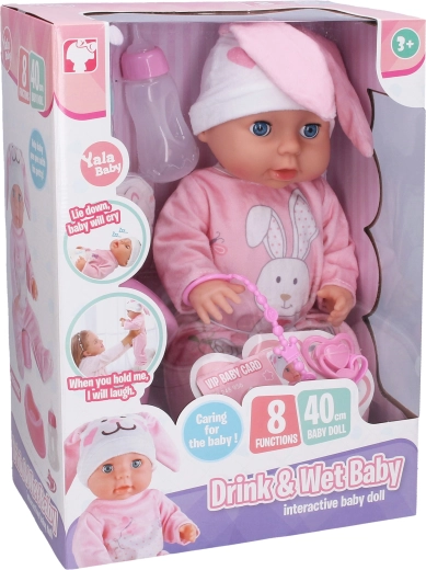Plasbaby met geluidseffecten 40 cm