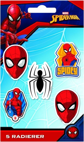 Set kauwgom SPIDER‑MAN in PVC etui