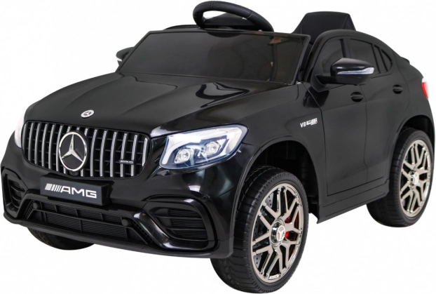 Elektrische kinderauto Mercedes-Benz AMG GLC 63 S 4x4 met afstandsbediening – zwart