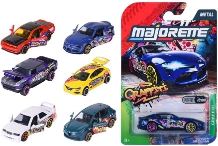 Majorette Graffiti Premium metalen autootje (1 stuk)
