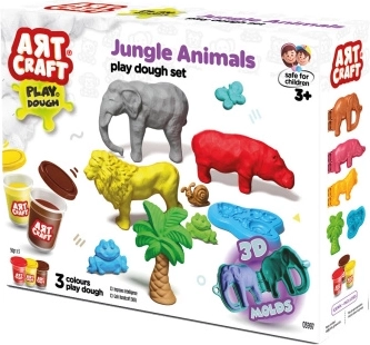 Art Craft boetseerset Afrikaanse diertjes 168 g