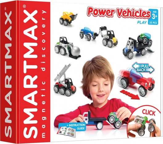 SmartMax - mix van voertuigen voor kinderen - 25 stuks