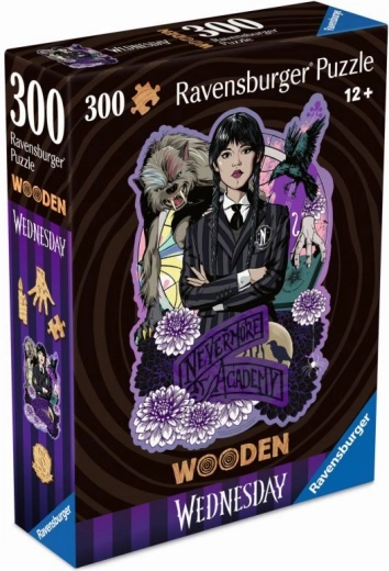Houten puzzel Wednesday 300 stukjes Ravensburger