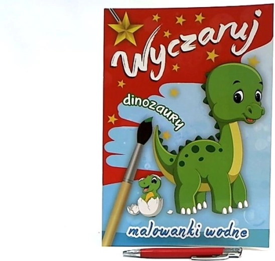 Tover dinosaurussen – waterkleurplaten