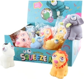 Dieren met grote ogen – knijpbare antistress-speelgoed