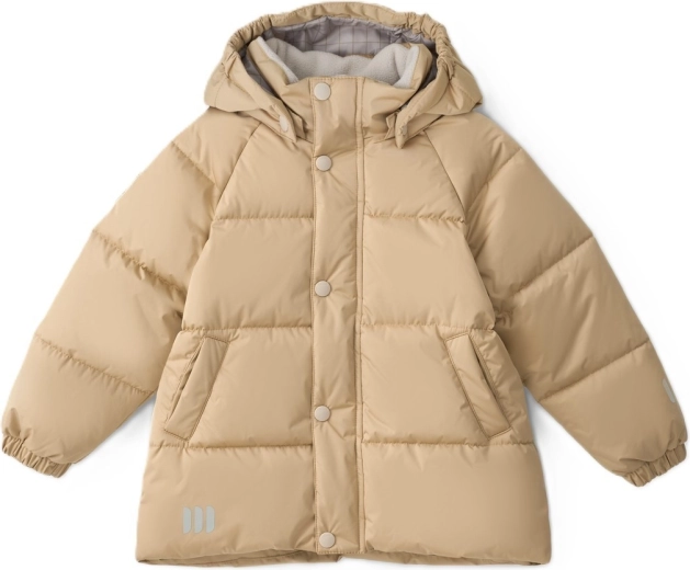 LEOKID winterjas Leni Lark Beige, maat 116