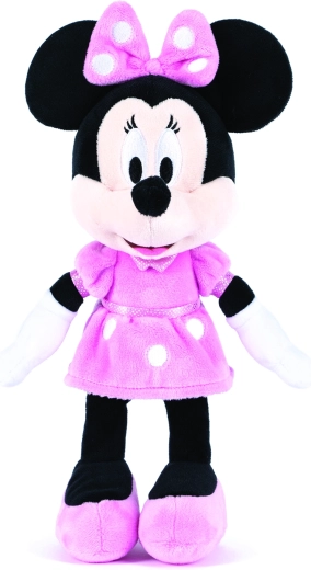 Pluchen speelgoed Minnie in roze jurk, 30 cm