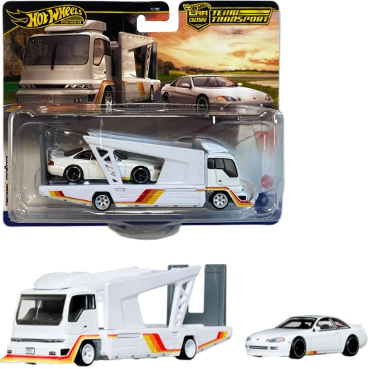 Hot Wheels Premium Team Toyota Kousoku Hauler & Toyota Soarer 1:64