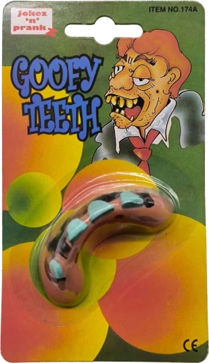 Grappig gebit – vrolijk kinderspeelgoed