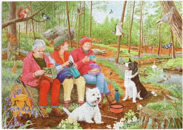 House of Puzzles-puzzel Tijd voor thee, 1000 stukjes