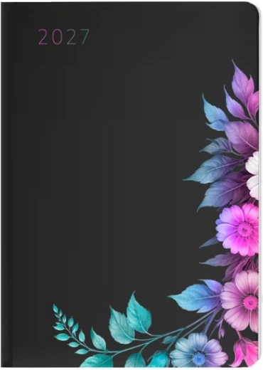 Wekelijkse agenda A5 2027 Floral