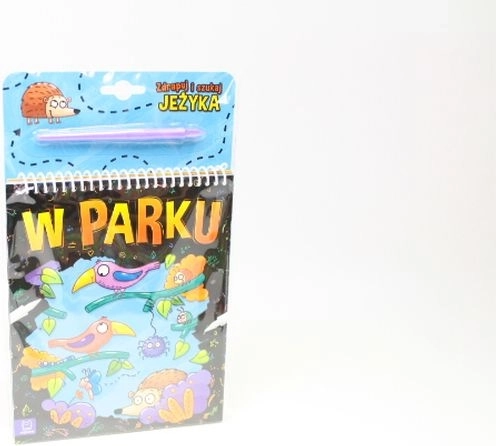 Krasboek met krastool: Vind het egeltje in het park