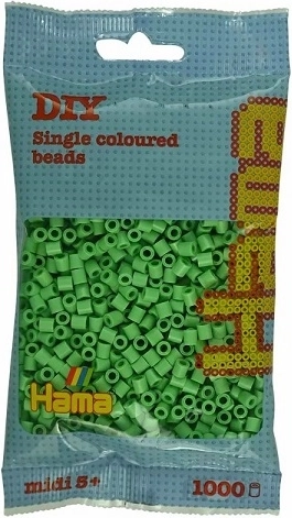 Hama MIDI strijkkralen grasgroen 1000 stuks