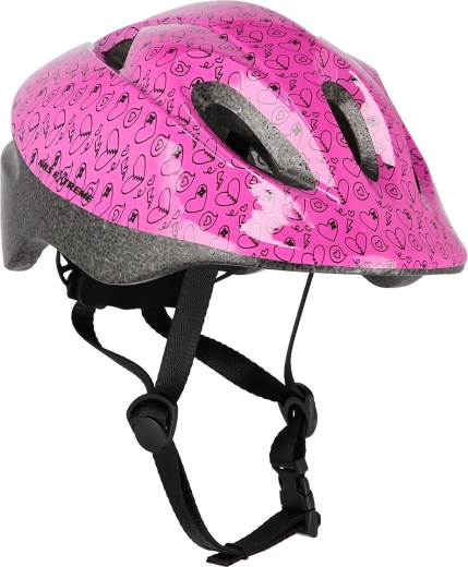 Fietshelm NILS Extreme MTW05 – roze – S (52-56)