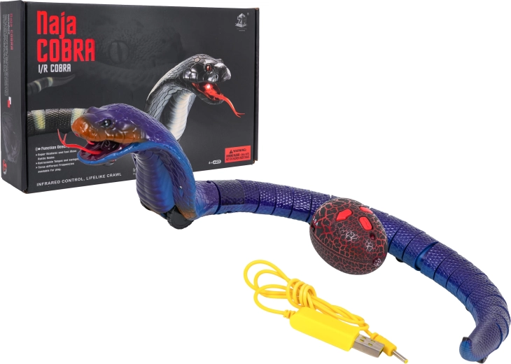 RC-slang COBRA met realistische beweging en LED