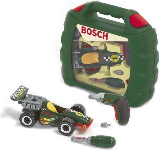 Bosch koffertje met auto en boormachine