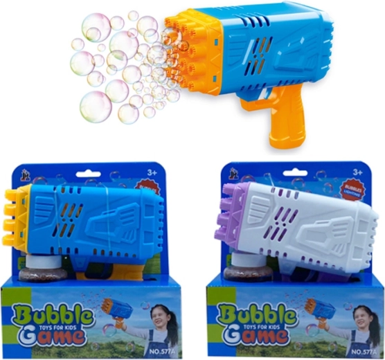 Sparkys bellenblaaspistool met twee sproeikoppen (36 en 16 gaatjes)