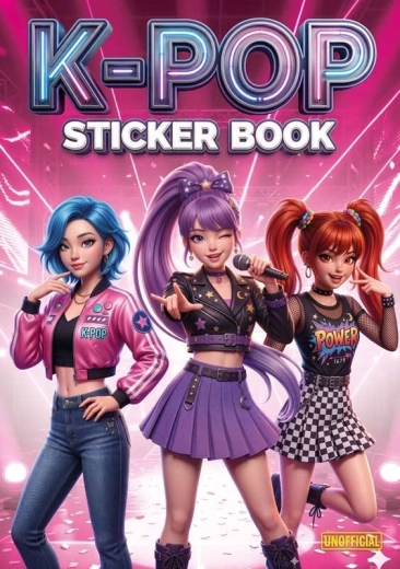 Set herbruikbare K-Pop-stickers