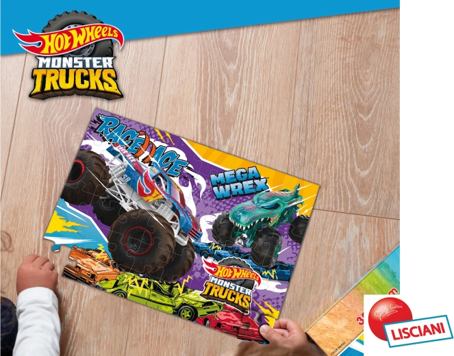Hot Wheels-puzzel 48 stukjes 35 × 25 cm