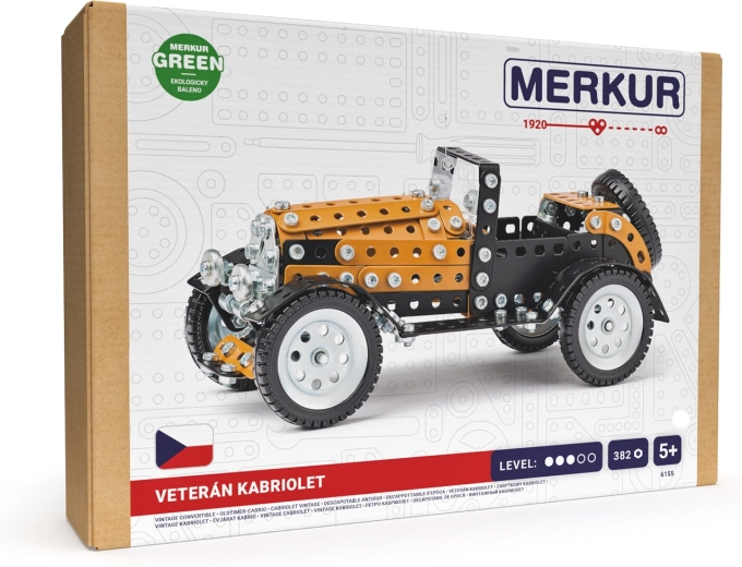 Merkur bouwset oldtimer AERO, 382 onderdelen