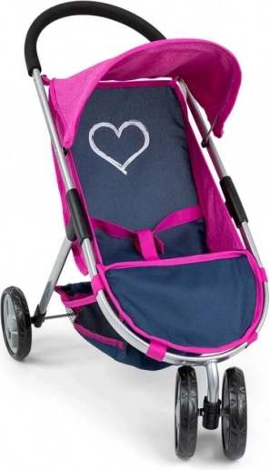 Driewieler voor poppen Susie Prestige Navy