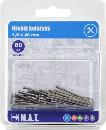 Kielnagels 40 × 1,8 mm – 80 stuks