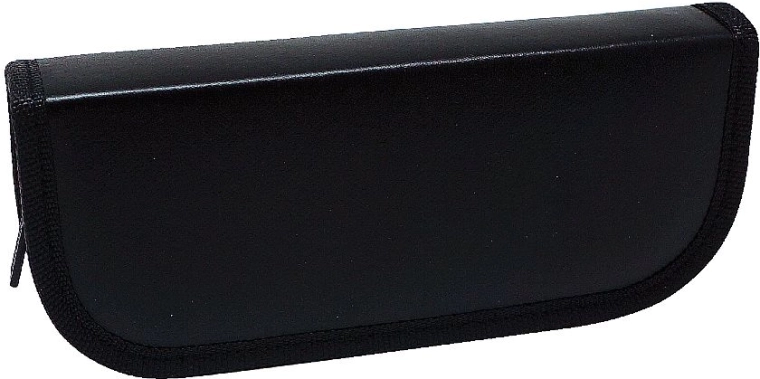 Groot kunstlederen etui Concorde, zwart