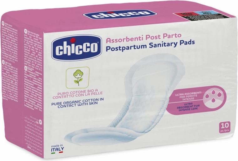 Chicco postpartumverband van biologische katoen 10 stuks